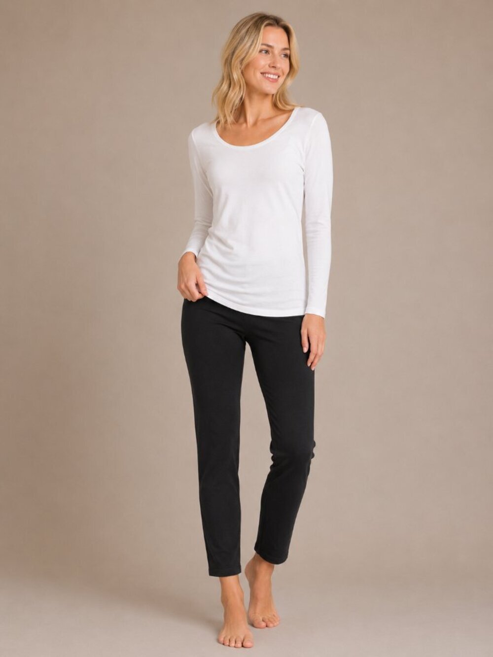 2/$30 Eileen Fisher Lightweight Pullon Leggings Small Gray Elastic Waist #6629